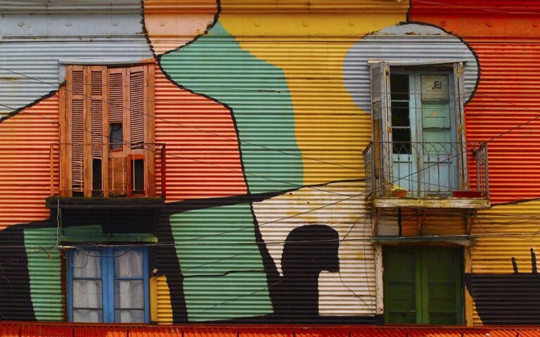 Caminito in La Boca , Buenos Aires