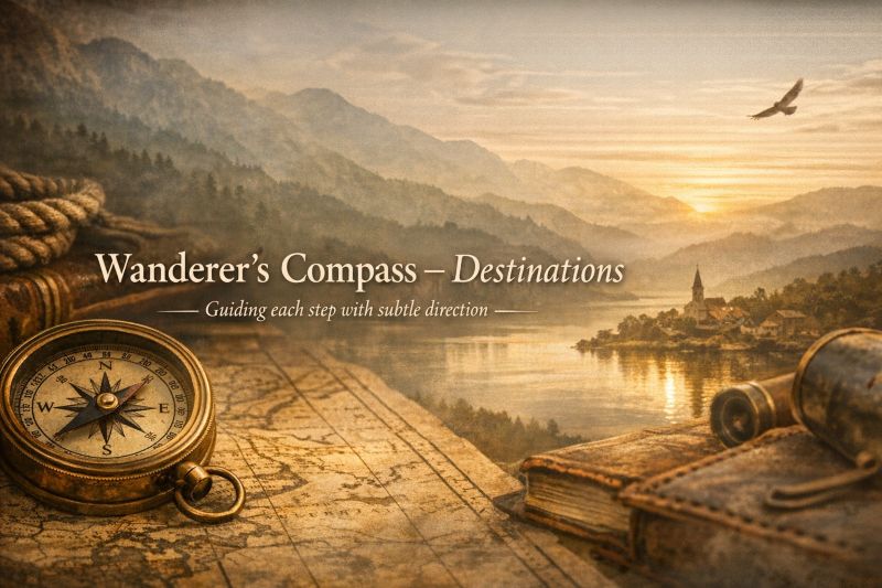 Wanderer's Compass Banner