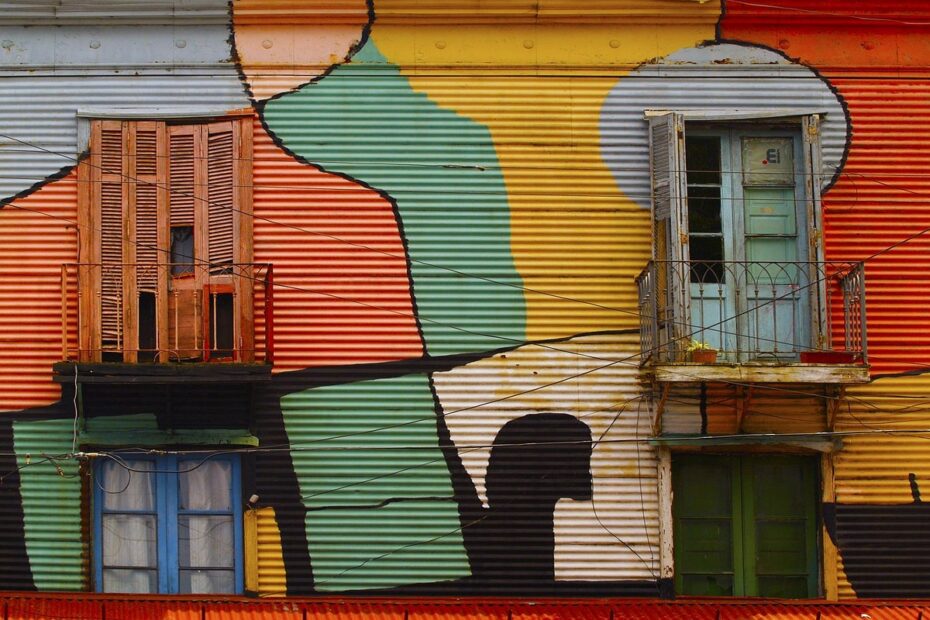 Caminito in La Boca , Buenos Aires